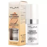 TLM тональный флюид Foundation Color Changing, SPF 15