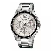 Наручные часы CASIO MTP-1374D-7A, серебряный