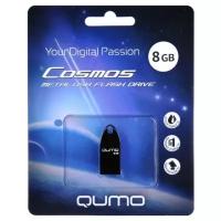 USB-накопитель Qumo 8GB, USB 2.0 (черная)