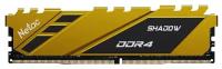 Модуль памяти DDR4 16Gb 3200MHz Netac NTSDD4P32SP-16Y Yellow