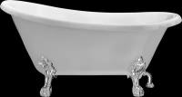 Акриловая ванна Artemis Ottovia 150x75 ножки хром