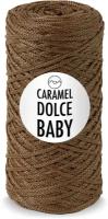 Шнур для вязания Biskvit Caramel Dolce Baby 2мм, Цвет: Брауни, 220м/140г, карамель дольче бэби