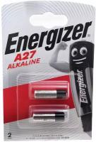 Батарейка Energizer A27, в упаковке: 2 шт