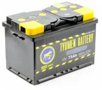 Автомобильный аккумулятор TYUMEN Battery Standart 75.1 Ач L+ EN660A (278х175х190)