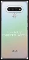 Силиконовый чехол на LG Stylo 6 / Лджи Стайло 6 "Robert B Weide", прозрачный