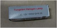 Tungsten Галогенная лампа JC 12V 100W GY 6,35