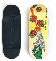 Фингерборд, профессиональный fingerboard Shox дека 35 mm, пальчиковый скейтборд