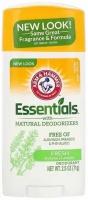 Arm & Hammer, Essentials Natural, дезодорант с натуральными дезодорирующими компонентами, свежий розмарин и лаванда, 71 г