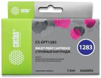 Картридж струйный Cactus CS-EPT1283 T1283 пурпурный (7мл) для Epson Stylus S22/S125/SX420/SX425/Offi