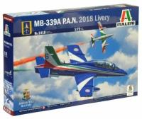 Сборная модель Italeri Учебно-боевой самолет MB.339A в ливрее P.A.N. 2018 (1418ИТ)