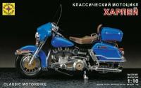 Сборная модель Моделист Классический мотоцикл Харлей, 1/10 601001
