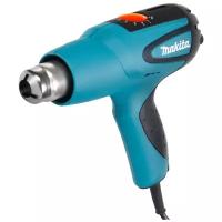 Строительный фен Makita HG551V, 1800 Вт бирюзовый