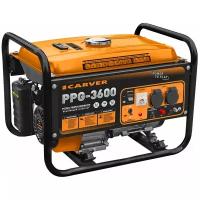 Бензиновый генератор Carver PPG-3600, (2800 Вт)