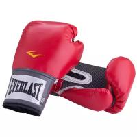 Перчатки тренировочные Everlast PU Pro Style Anti-MB 10oz красные