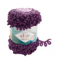 Пряжа Alize Puffy Fine Ombre Batik, 500 г, 73 м, 1 шт., 7277 фиолетовый 73 м