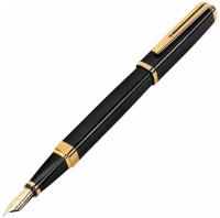 Ручка перьев. Waterman Exception Slim S0636930 Black GT F золото 18K подар. кор