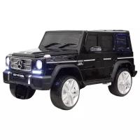 RiverToys Автомобиль Mercedes-Benz G65 AMG 4WD, черный глянец