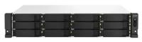 Сетевое хранилище QNAP SMB TS-1264U-RP-4G NAS 12 HDD trays, rackmount 2U, 2 PSU. 4-core Intel Celeron N5095 2.0-2.9 GHz, 8 GB RAM up to 8 GB