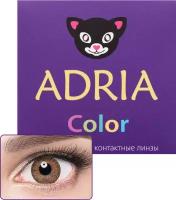 Контактные линзы ADRIA Color 3 tone, 2 шт., R 8,6, D 0, honey