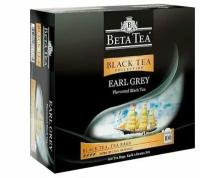 Чай чёрный Beta Earl Grey, сашет 2 г.*100 пак