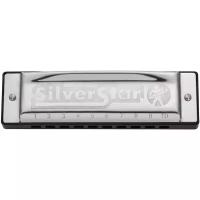 Губная гармошка Hohner Silver Star 504/20 Small box (M5040667) F, черный