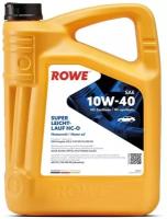 Полусинтетическое моторное масло ROWE Hightec Super Leichtlauf HC-O SAE 10W-40, 4 л