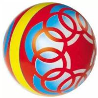41180-66355 Мяч резиновый диаметр 150мм окрашенный по трафарету, Р4-150