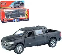 Машина инерционная Технопарк Dodge Ram 1500 Rebel 13 см, матовый, черная (RAM1500-13MAT-BK)