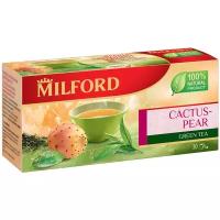 Чай зеленый Milford Cactus-Pear в пакетиках, 20 пак