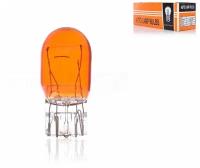 Лампа стопа безцокольная на скутер мопед T20 12V 21/5W оранжевая "ORANGE BOX"