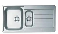 Кухонная мойка Alveus Line 10 NAT 980х500х160 нержавеющая сталь, с сифоном (1064281)
