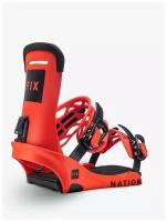 Крепления для сноуборда мужские FIX Nation Series Red (M)