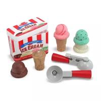 Набор продуктов с посудой Melissa & Doug Scoop & Stack Ice Cream Cone PlaySet 4087