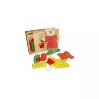 Шнуровка Wooden Toys Медвежонок (А-104)