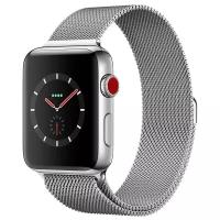 Умные часы Apple Watch Series 3 Cellular 38мм Stainless Steel Case with Milanese Loop