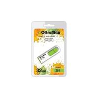 Флешка OltraMax 250 32 ГБ, green