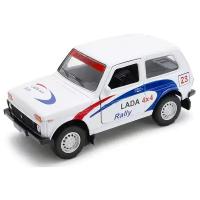 Внедорожник Welly Lada 4x4 Rally (42386RY), 12 см