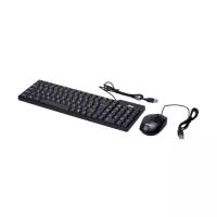 Проводной комплект клавиатура+мышь Ritmix RKC-010 черный
