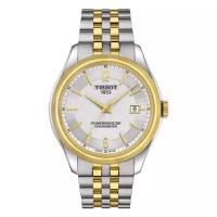 Наручные часы TISSOT T-Classic T108.408.22.037.00, серебряный, золотой