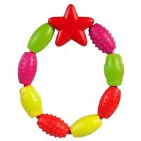 Прорезыватель Canpol Babies Flexible teether "Heart/star with beads" 2/631