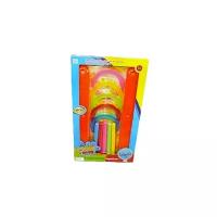 Кольцеброс (5 колец, пластик, в коробке, от 3 лет) 34285, (Shantou City Daxiang Plastic Toy Products