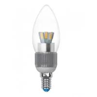 Лампа светодиодная Uniel UL-00010057, E14, C37P