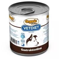 Organic Сhoice VET Gastrointestinal влажный корм для взрослых собак, для профилактики болезней ЖКТ, в консервах - 340 г х 12 шт