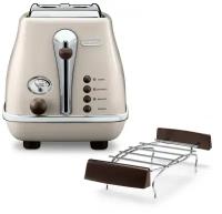 Тостер De'Longhi CTOV 2103.BG Icona Vintage, бежевый