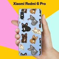 Силиконовый чехол на Xiaomi Redmi 6 Pro Французы / для Сяоми Редми 6 Про