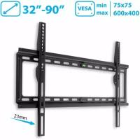 Kromax IDEAL-1 black кронштейн на стену для ТВ 32"-90"