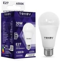 TKE-A70-E27-30-4K Лампа светодиодная 30Вт А70 4000К Е27 176-264В TOKOV ELECTRIC