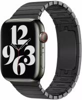 Ремешок металлический для Apple Watch series3/4/5, Devia Elegant Series Link Bracelet 38/40mm черный