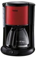 Кофеварка капельная Tefal CM361E38 (1000Вт, красная/черная)