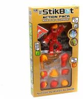 Фигурка Stikbot Action pack с аксессуарами / Стикботы / Человечек для анимационной студии с прическами/ Цвета в ассортименте